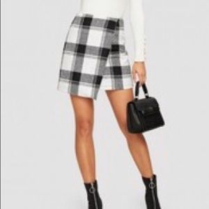 Edgy Plaid Skirt
